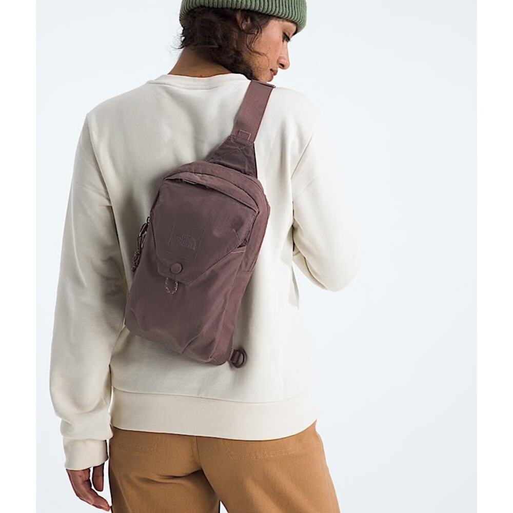 NWT The North Face Glen Canyon Sling Bag in Tawny Quartz Purple Purse NEW